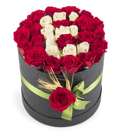 SİLİNDİR KUTUDA HARF GÜL