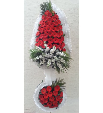 ÇİFT GÖBEKLİ YAPAY ÇELENK