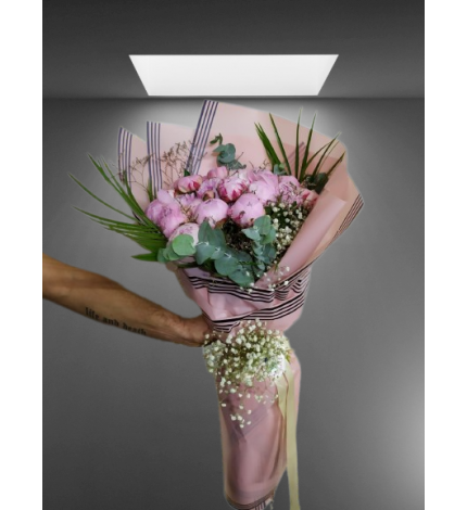 21'li Şakayık Buketi